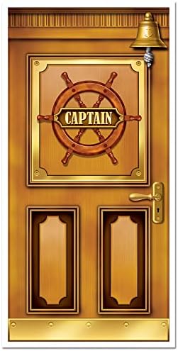 Cruise Ship Door Cover Party Accessory (1 Count) (1/Pkg) by Beistle