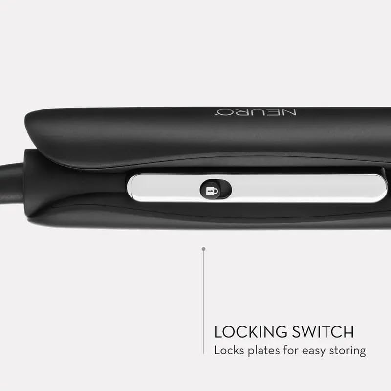 Neuro by Paul Mitchell Style+ 1" Ceramic Straightening & Styling Iron, Travel Flat Iron, Dual Voltage for Worldwide Use - Image 6