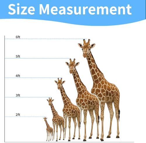 Giraffe 4FT Life Size Cardboard Cutout Standup, for Birthday - Image 2