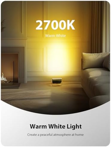 Onforu RGBW LED Flood Light DIY Color Changing Uplights with Remote, 6 Pack - Image 3