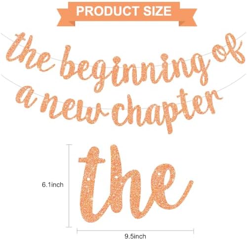 BEISHIDA Light Orange Pre-Strung The Beginning of A New Chapter Banner - Image 2