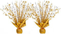 2 Pack Gold Silver Star Spray Centerpiece, Birthday Party by Unknown