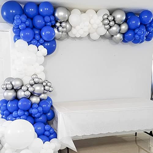 Voircoloria 105pcs Royal Blue Party Balloons, 12inch - Image 5