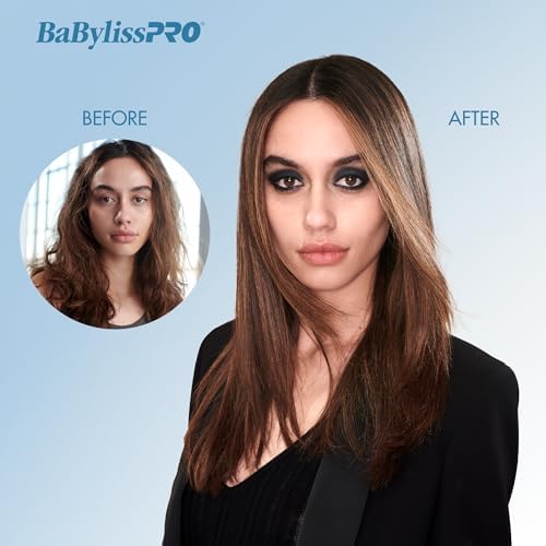 BaBylissPRO Nano Titanium Flat Iron Hair Straightener, 1" Curved Styler for Professional Salon Results and All Hair Types - Image 5