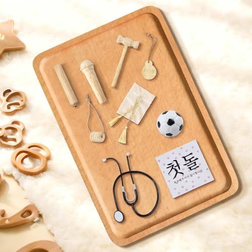 Korean Doljabi First Birthday Kit – Doljabi Set 돌잡이 Zhuazhou,Traditional Doljanchi Ceremony Set with Fortune Items for 1-Year-Old Celebration - Image 4