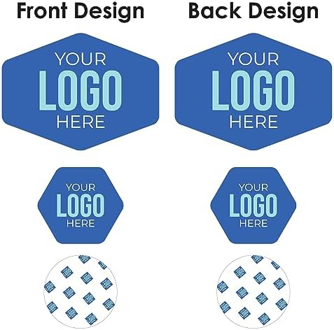 Big Dot of Happiness Custom Logo Table Toppers - Personalized Branded Business Party Centerpiece Sticks - Set of 15 - Image 7