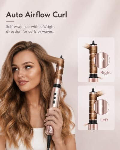 Brightup 5 in 1 Hot Air Styler & Hair Dryer Brush - Image 4