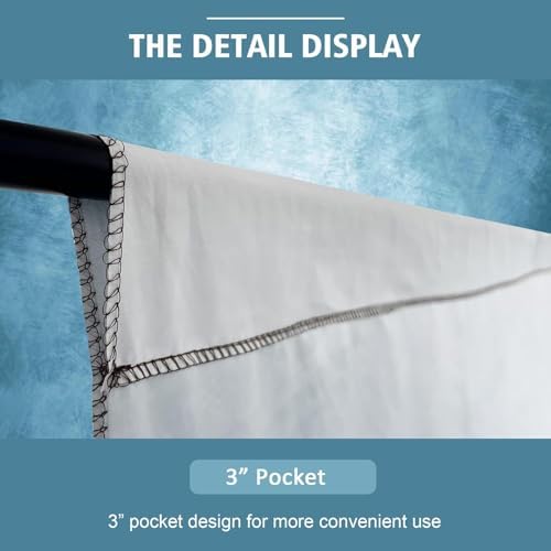 Abstract Photography Backdrop for Photoshoot 6x8ft, Light Blue,No Stand - Image 5