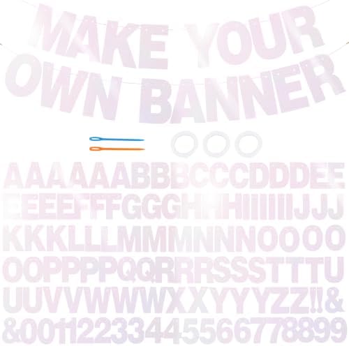 BEISHIDA Double-Sided 116 PCS A-Z DIY Letter Custom Banner Party Decor by Beishida