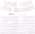 BEISHIDA Double-Sided 116 PCS A-Z DIY Letter Custom Banner Party Decor by Beishida