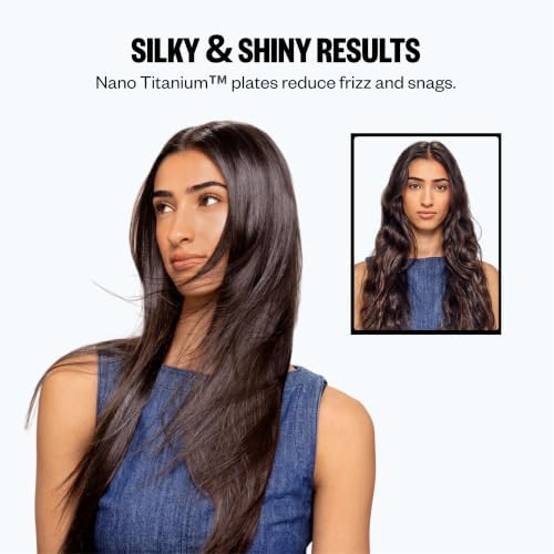 BaBylissPRO Nano Titanium Flat Iron Hair Straightener, Digital Flat Iron for Pro Salon Results, Styling Tool for All Hair Types - Image 3