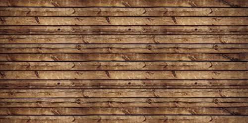 20x10ft Seamless Wood Backdrops for Photography Rustic Grunge Worn Brown Wooden Backdrop Banner Decorations Vintage Wood Board Photography Background Photo Studio Props - Image 4