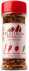 Flatiron Pepper Co - Four Pepper Blend. Premium Red Chile Flakes. Habanero - Jalapeno - Arbol - Ghost Pepper by Flatiron+Spice+Company