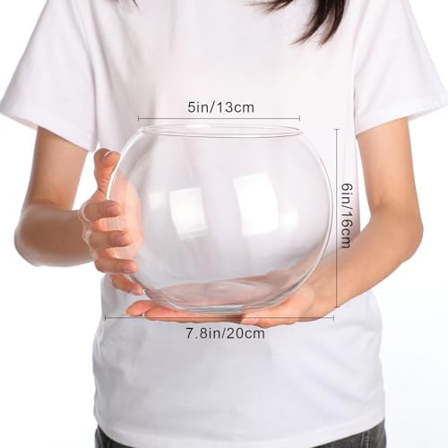 Sawysine 8 Pcs Bubble Bowl Vase Centerpiece 7.8''W X 6.3''H - Image 3