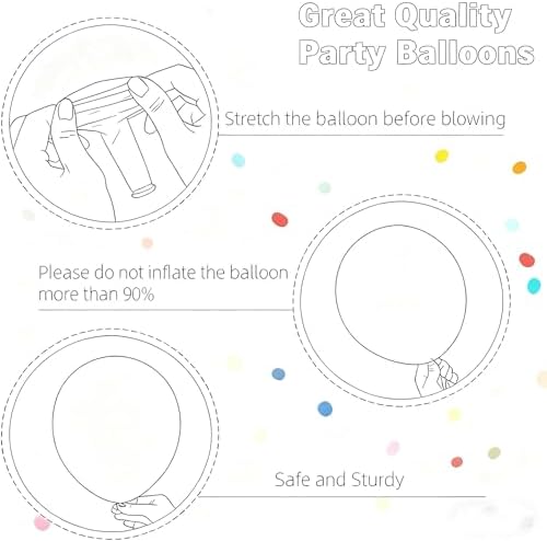 160Pcs Pastel Pink 12 Inch Pink Latex Party Balloons for Wedding Bridal Shower Gender Reveal Birthday Party Decoration - Image 3