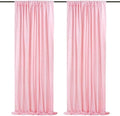 Pink Sequin Backdrop 2 Panels 2FTx8FT Birthday Party Backdrop Curtains by QueenDream
