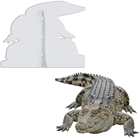 Crocodile Cardboard Cutout, 2FT Life Size Animal Standup, 1 PC - Image 4