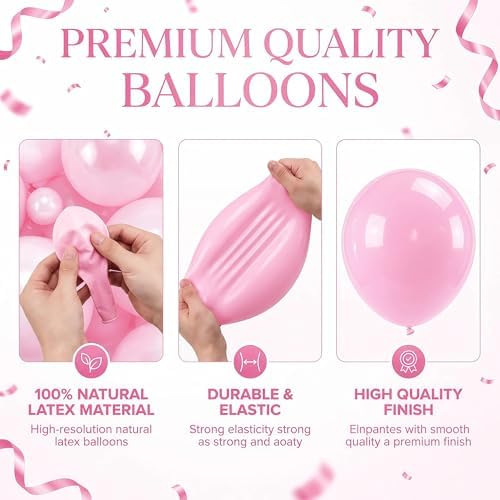 Pastel Balloon Column Kit with Base and Pole for DIY Decor - Image 5