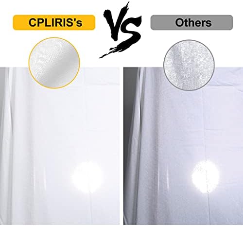 CPLIRIS 10x12ft White Backdrop Photography Photo Shooting Background with Matt Surface for Protrait Photoshoot or Party Decoration - Image 3