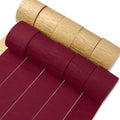 PartyWoo Gold and Burgundy Crepe Paper 10pcs 820 FT Maroon Streamers by PartyWoo