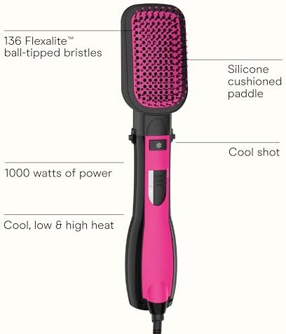 INFINITI PRO CONAIR All-in-One Smoothing Dryer Brush, Hair Dryer, Hot Air Brush - Image 2