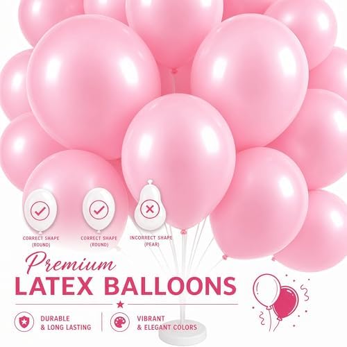 Pastel Balloon Column Kit with Base and Pole for DIY Decor - Image 6
