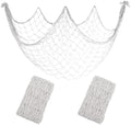 2 Pack Decoractive Fishing Net, Off White Fish Nets for Party Decorations by iHansee