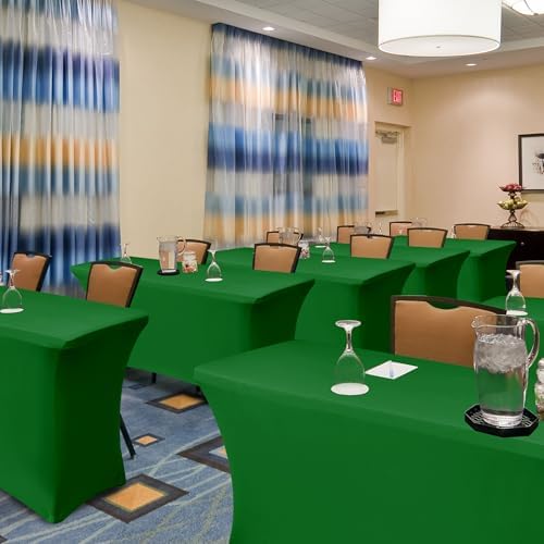 Spandex Table Cloths for 8 foot Rectangle Tables-Fitted Stretch Table Cover - Image 7