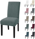 Super Stretch Chair Covers for Dining Chairs Set of 4, Sage Green by CYCMACOHOME