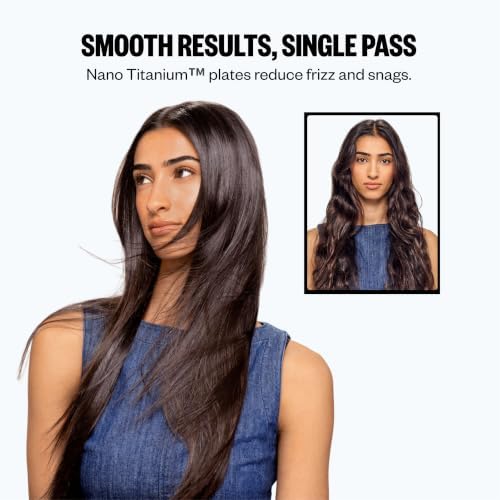 BabylissPRO Nano Titanium Ultra-Sleek Hair Straightener, Flat Iron for All Hair Types - Image 3