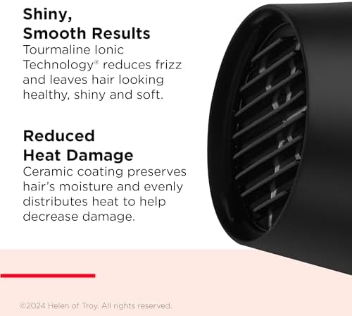 REVLON Perfect Match Lightweight Hair Dryer, 1875 Watts, Black/Pink - Image 5