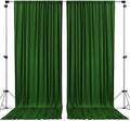 AK TRADING CO. 10 feet x 10 feet Valley Green Polyester Backdrop Drapes Curtains Panels with Rod Pockets - Wedding Ceremony Party Home Window Decorations by Fabrics%7CEventDecor%7CCrafts%7CUpholsteryFoam