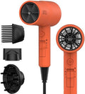AINA Hair Dryer with Diffuser,Comb Full-Featured Blow Dryer 110V(Orange) by Aina