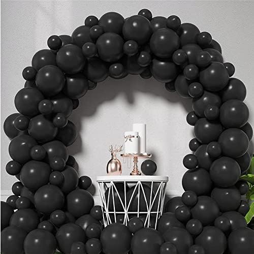 400 Pack Black Balloons, 5 Inch Black Latex Balloons Helium Balloons Party Decorations Supplies - Image 6