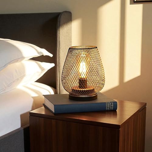 JHY DESIGN Metal Cage LED Lantern Battery Powered Cordless Accent Light with LED Great for Weddings Parties Patio Events for Indoors Outdoors - Image 4