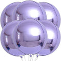 KatchOn Purple Balloons - 22 Inch, Pack of 6, for Mermaid Birthday Decor by KatchOn