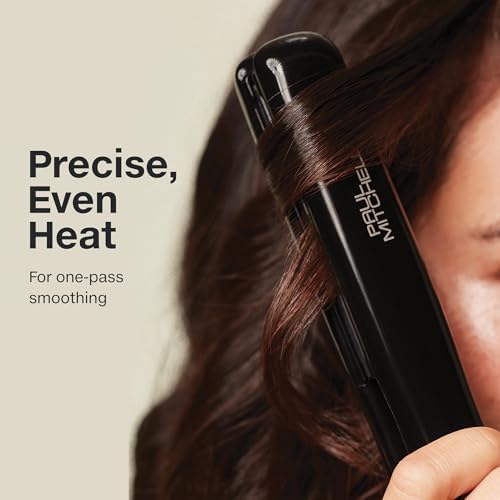 Paul Mitchell Style+ 1" Ceramic Flat Iron, Adjustable Heat Settings, for Straightening + Curling - Image 5
