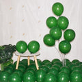 400 Pack Green Balloons 5 Inch Dark Green Latex Mini Small Balloon for Birthday Wedding Baby Shower Graduation Anniversary Jungle Christmas Party Decorations by BAOKUANHU