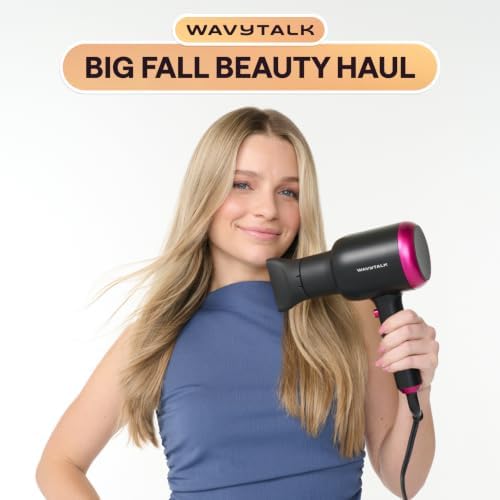 Wavytalk Blown Away Ionic Hair Dryer with Diffuser for Curly Hair - Image 2
