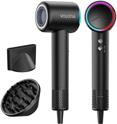High-Speed Hair Dryer Blow Dryer with Diffuser and Concentrator by Unknown