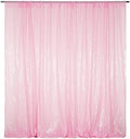 Poise3EHome Pink Sequin Backdrop,8FT x 10FT Sequin Photography Backdrop Curtain for Party Decoration by Poise3EHome