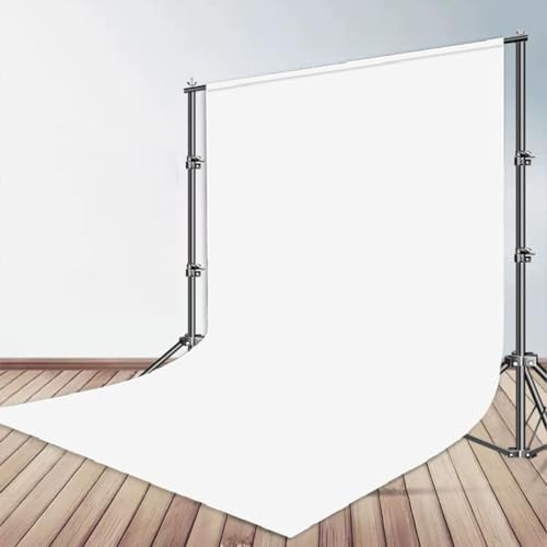 Solid Photography Backdrop Background Chromakey Muslin Portrait Background Screen for Photo Video Studio… (White, 10x12ft) - Image 2