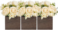 Dahey Small Mini Artificial Flower Table Centerpieces for Dining Room Decor by Dahey