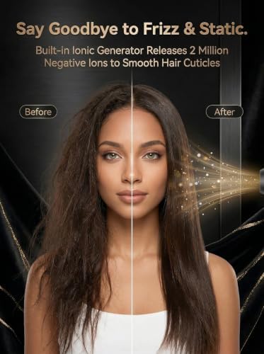 High-Speed Ionic Hair Dryer, Blow Dryer with Essential Oil & Diffuser - Image 4