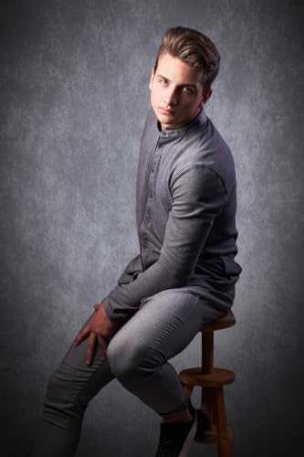 8x10FT Light Grey Abstract Photography Backdrop for Photoshoot, No Stand - Image 4