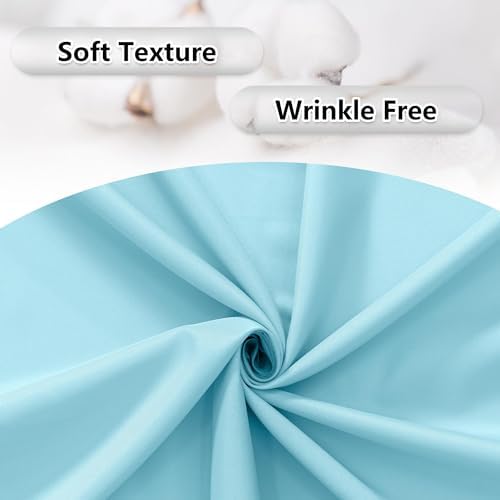 MEETSKY Blue Backdrop Curtains,Birthday Backdrop Drapes,5ft x 8ft,2 Panels - Image 7