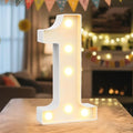 8.86 Inch Marquee Light Up Numbers 1 for Party Decorations by NANXU