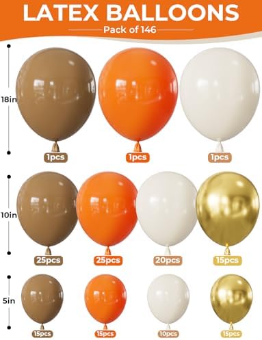 Fall Thanksgiving Balloon Garland Arch Kit, Fall Party Decor - Image 2