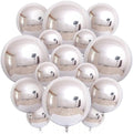 KatchOn Metallic Silver Balloons For Bachelorette Party Decorations 14 Pcs by KatchOn