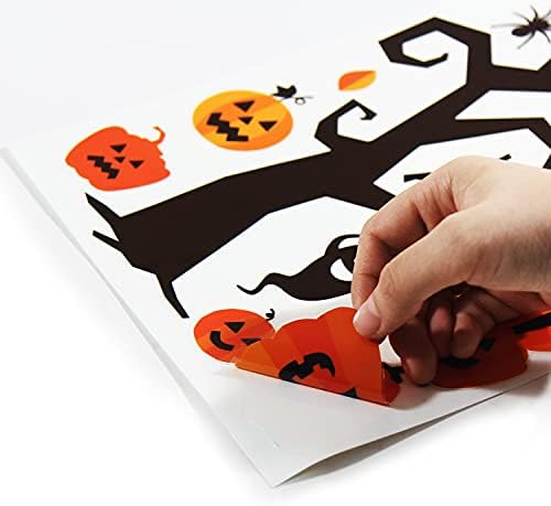 CCINEE Halloween Window Stickers - 10 Sheets Window Clings Decals for Party Decoration, Indoor & Outdoor Home Decor (Pack of 2) - Image 6